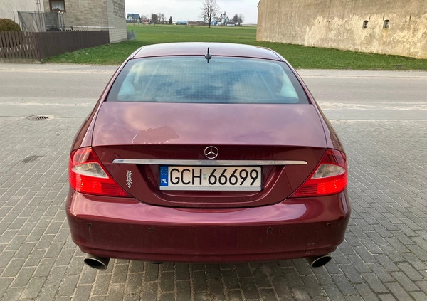 Mercedes-Benz CLS cena 45999 przebieg: 254889, rok produkcji 2004 z Brusy małe 56